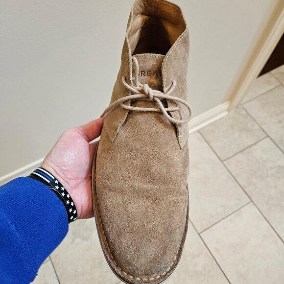 Greats Men's Suede Chukka Boots, Tan, Sz 13 - Picture 13 of 16